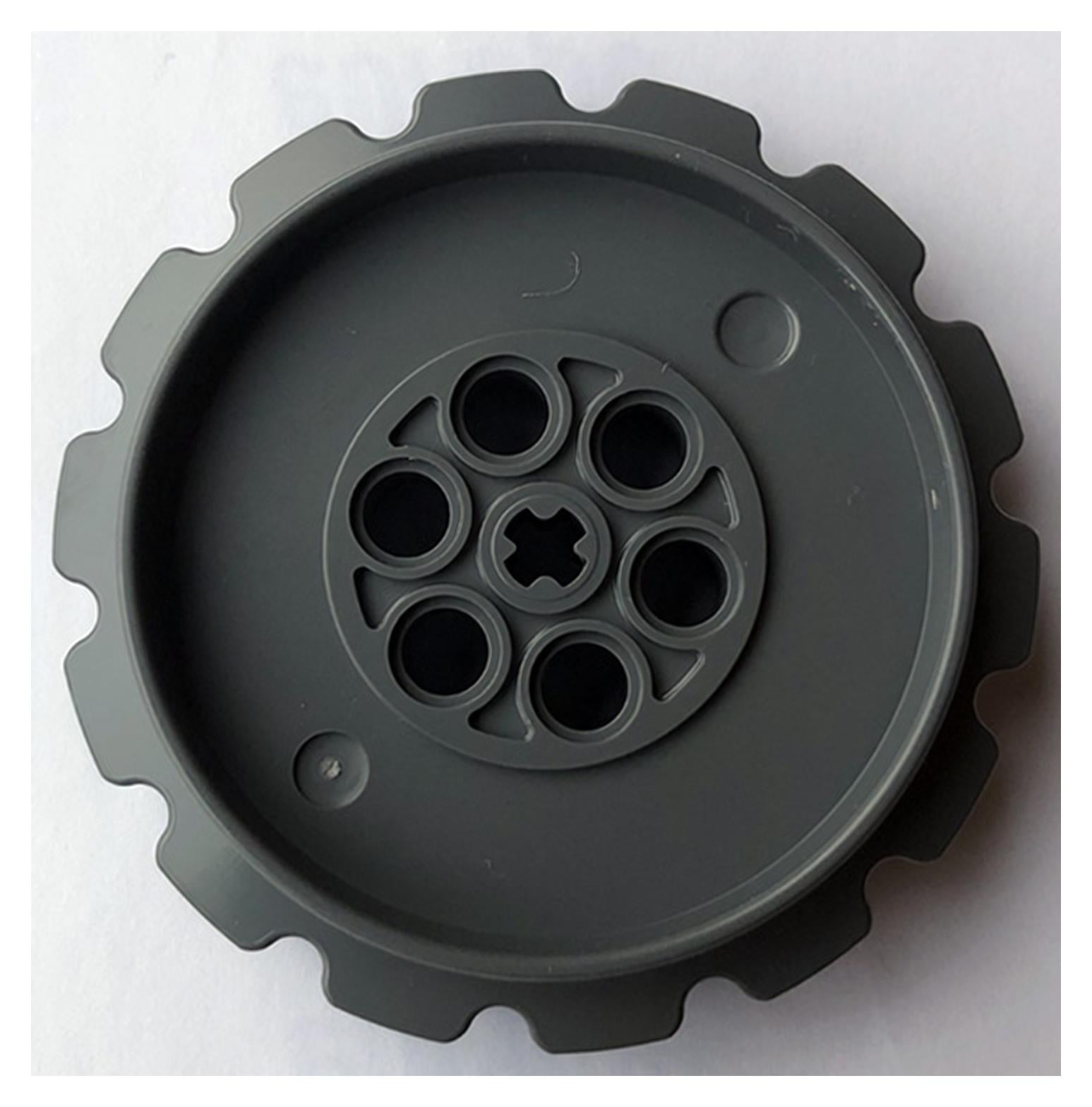LEGO Technic Tandwiel voor rupsbanden, Donkergrijs, Groot (42529)