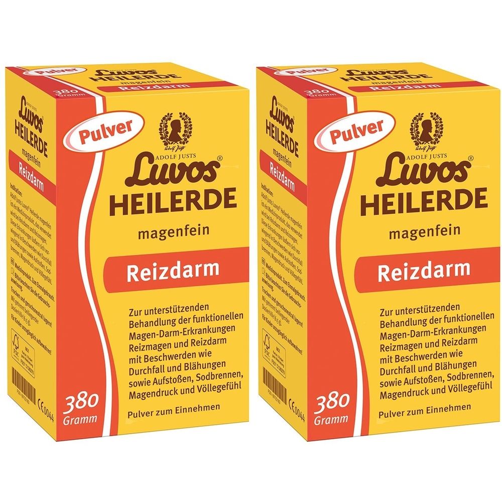 Luvos Heilerde magenfein 2x 2x380 g Pulver