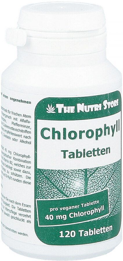 Chlorophyll vegan für frischen Atem Tabletten