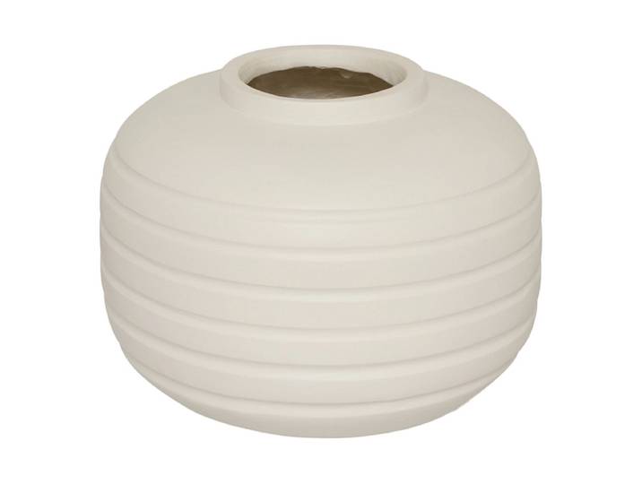 Vase NIPPON 29.5x29.5x22cm weiss