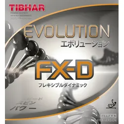 Tibhar Belag Evolution FX-D rot 2,1-2,2 - rot 2,1-2,2