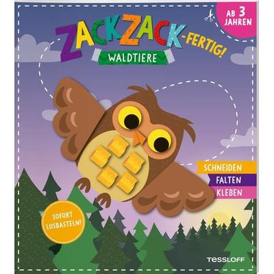 Zack, zack - fertig! Waldtiere, Geheftet von Carmen Eisendle, Tessloff Verlag Ragnar Tessloff GmbH & Co. KG, 978-3-7886-4709-4