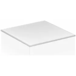 KEUCO EDITION 11 Abdeckplatte, 711x3x524 mm, für den Waschtischunterschränke und Sideboards, 31322189001, Farbe: Cashmere, klar
