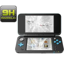 6x 9H Hartglasfolie für Nintendo NEW 2DS XL Panzerfolie Displayschutzfolie KLAR