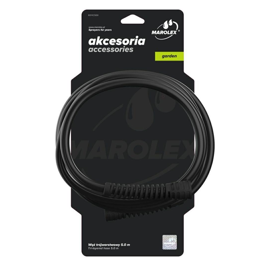 GCS MAROLEX Wąż kompletny z nakrętkami 500cm do opryskiwacza Profession Plus (R011C500) (5 m) (42955358)