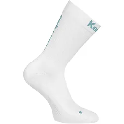 Kempa Logo Classic Socken weiß/aqua 46-50