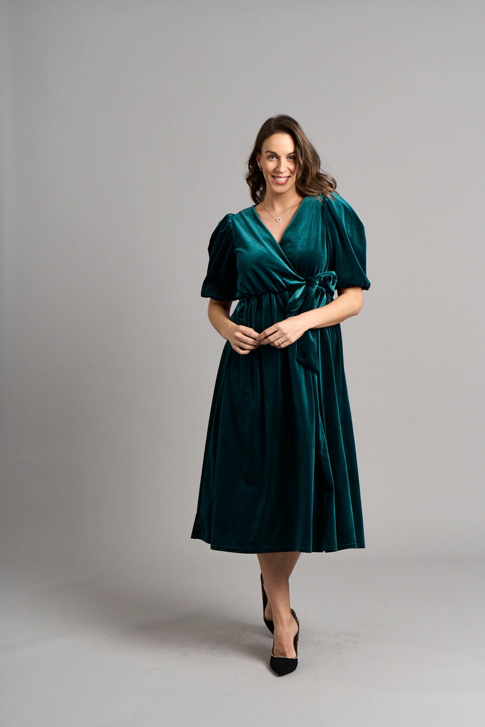 Tanya Samtkleid - Smaragd