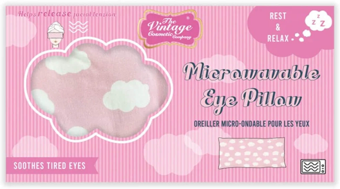 THE VINTAGE COSMETIC Microwavable Eye Pillow