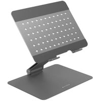 HyperSpace Flex ergonomisch verstellbarer Notebook-Ständer, Halterung grau