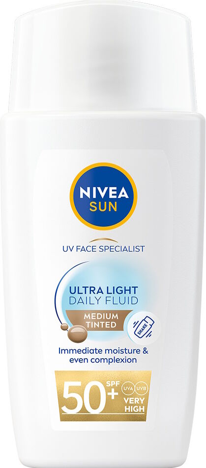 NIVEA Daily Fluid Medium Tinted SPF 50+ 40 ml
