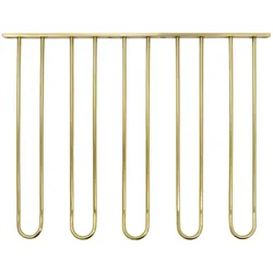 House Doctor Wine Glass Shelf, HDStilio, Antique gold finish, Küchen Organizer, Gold