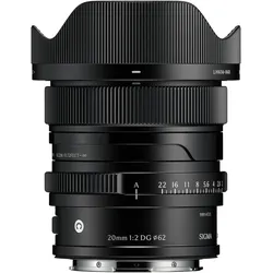 Sigma 20mm F2,0 DG Contemporary (Sony-E) (Black) (Sony E, Vollformat), Objektiv, Schwarz