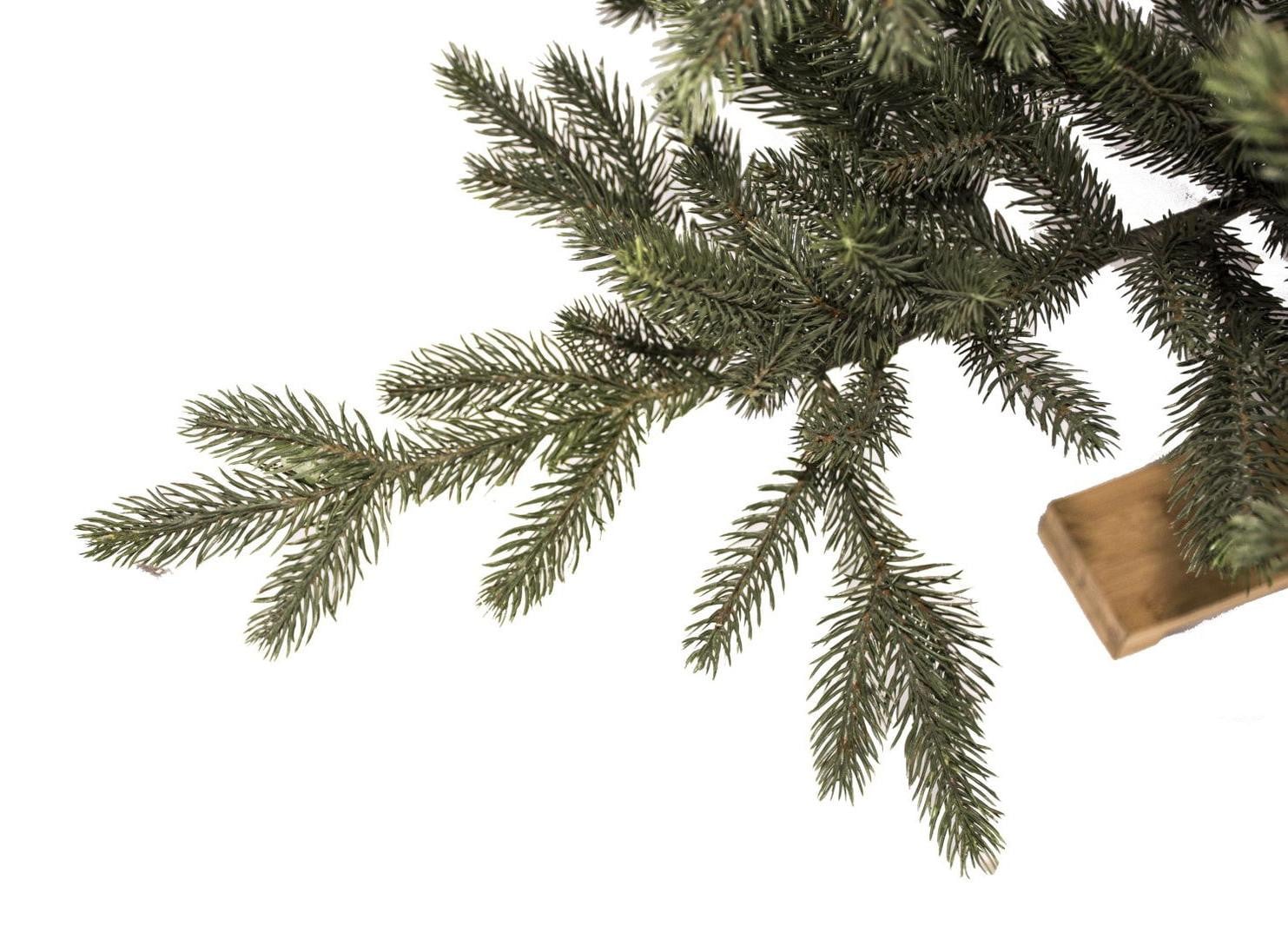 National Tree Company Arkansas Kunstkerstboom met houten voet, Hoogte: 152 cm