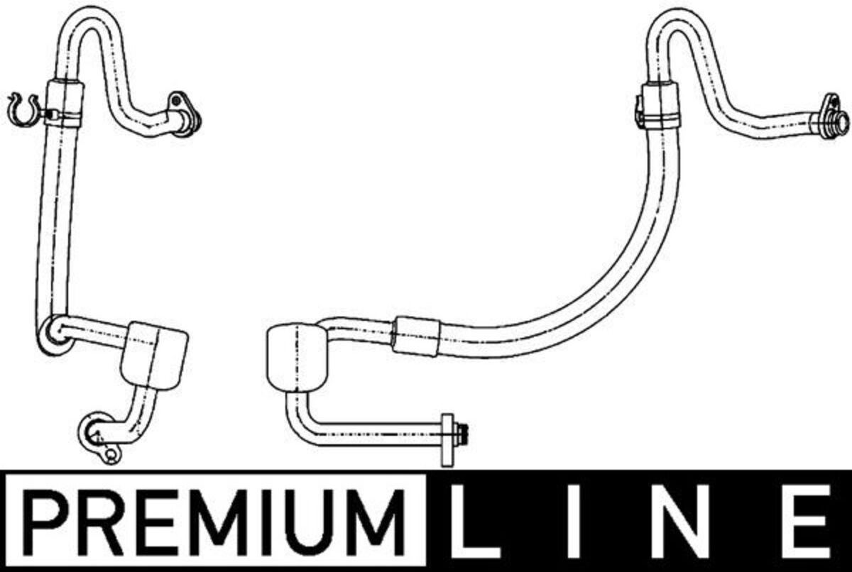 Niederdruckleitung, Klimaanlage MAHLE AP 121 000P