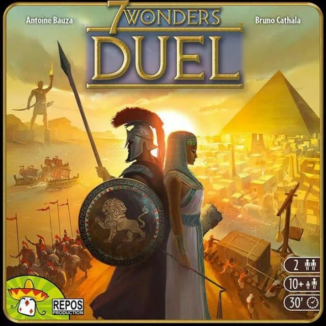 Asmodee 7 Wonders Duel voor spelers vanaf 10 jaar