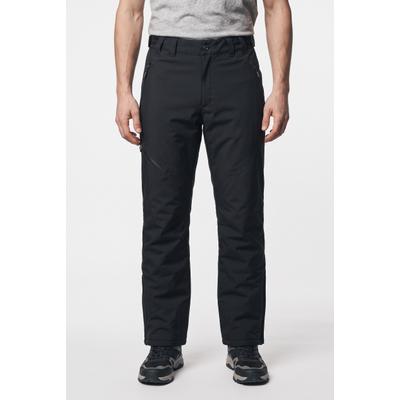 Skihose ICEPEAK "ICEPEAK COLMAN", Herren, Gr. 52, N-Gr, schwarz, Web, Obermaterial: 100% Polyester, bootcut fit knöchellang, Hosen Skihose, sportliche Passform, für Wintersportarten, mit Reißverschlusstaschen