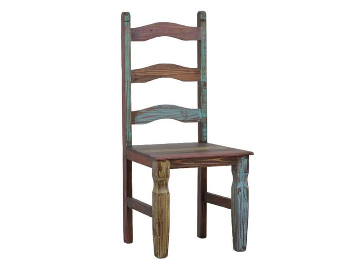 MiaMöbel Stuhl Cancun Massivholz Pinie Shabby Chic Mexiko Möbel Mexikanisch