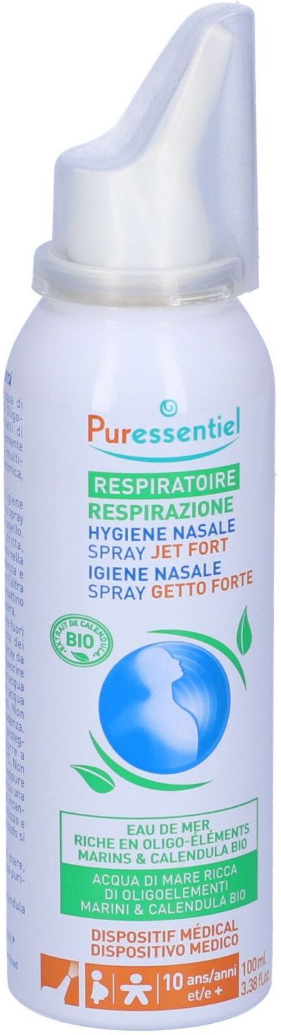 ALLOGA ITALIA Srl Puressentiel Respiratory Nasal Hygiene Strong Jet Spray 100 ml