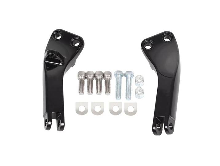 Support de fixation pour repose-pieds passager arrière A76T, pour Dyna Low Rider Super Glide FXD