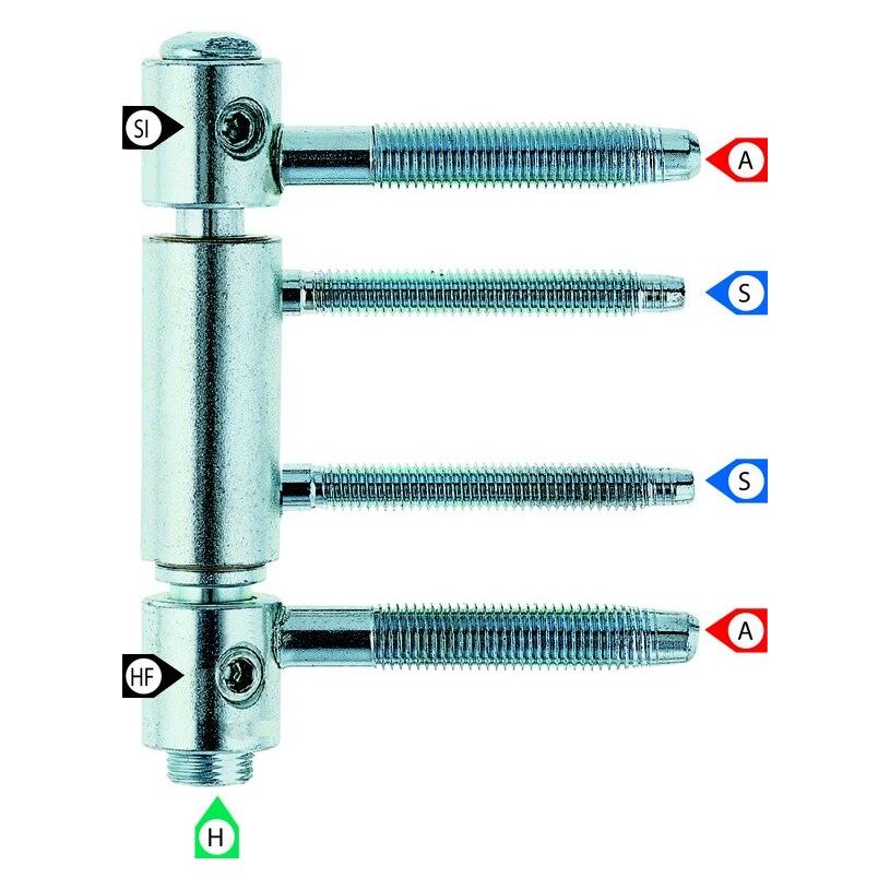 Anuba Haustürbänder Top 320 Lift (TO320SM-HSL-RA-WVS)