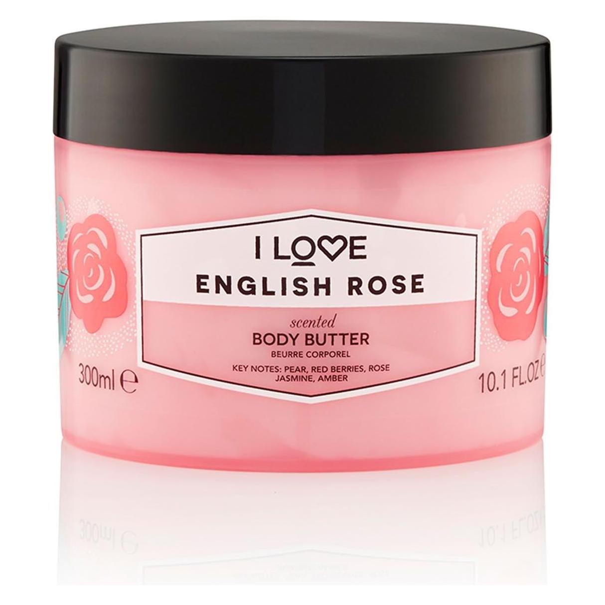 I Love... Body Butter English Rose 300 ml (Body Butter, 300 ml) (51545846)