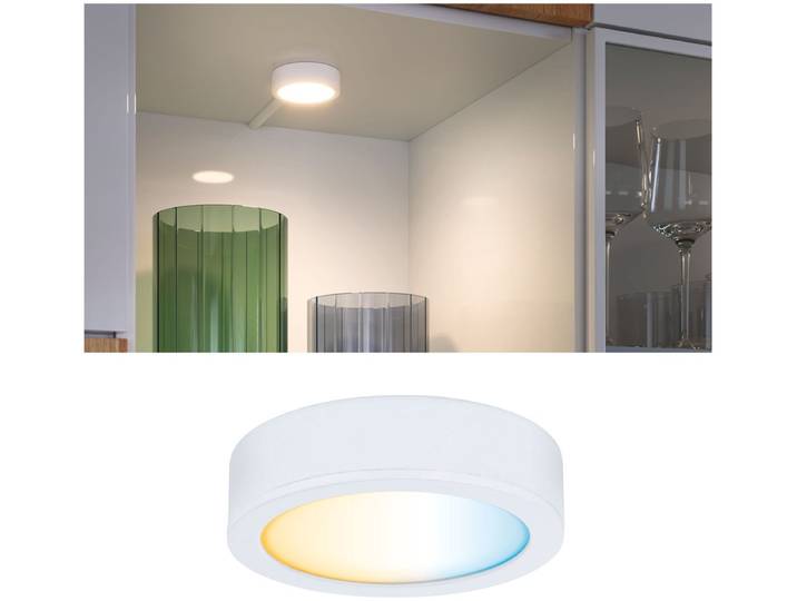 Clever Connect LED-spot Disc Tunable White 2\,1W Wit mat