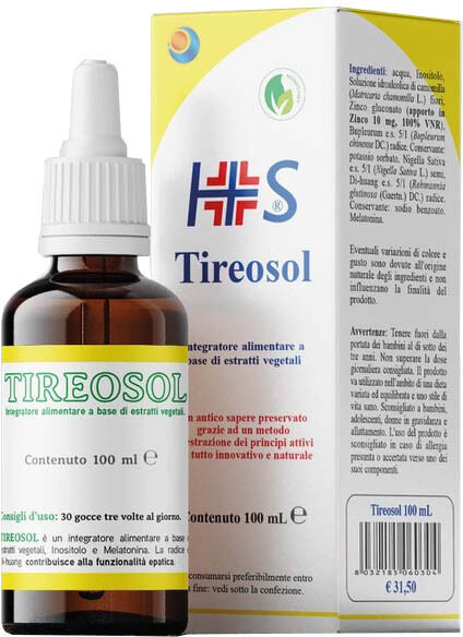 Herboplanet Tireosol Gocce Rb 100ml