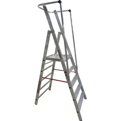 Euroline Leichte Alu–Plattformleiter Nr. 22677 1x5