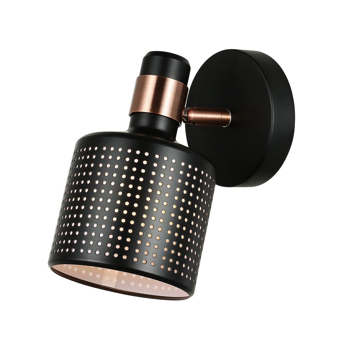 Italux Wandlamp WL-2439-1-BK met LED
