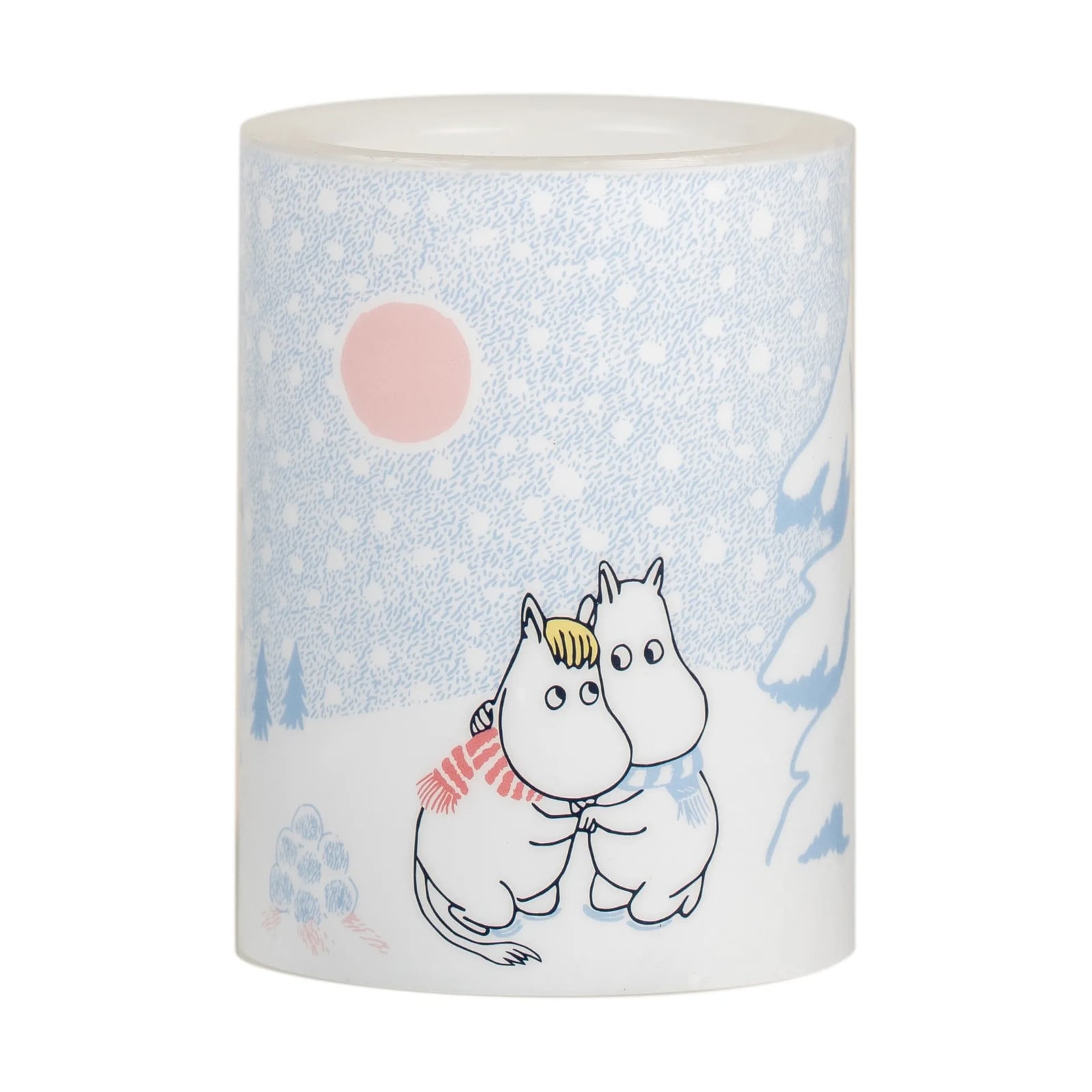 Muurla Moomin Let it snow LED tafellamp 10 cm