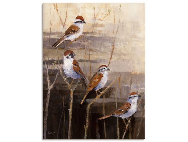 Leinwandbild ARTLAND Abend Heiligtum II , braun (farbe bild(er): braun), B:60cm H:80cm, Bilder, Leinwandbild, auf Holzrahmen gespannt