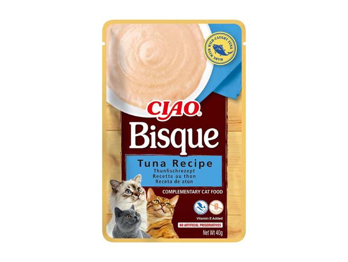 INABA Bisque kattenvoer met tonijn 40 g