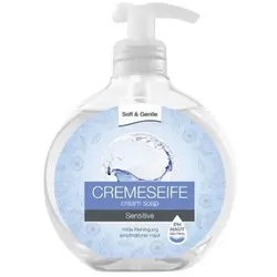 Seife Soft & Gentle Cremeseife Sensitive 500 ml pH-hautneutral, auch für empfindliche Haut geeignet
