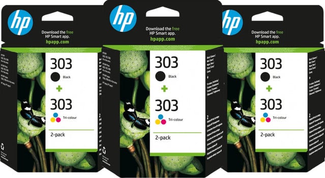 HP 303 4-Kleuren Pack (3 stuks)