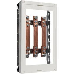 Hager UE31SS630 Wandlerbaust, UniN, 450x250mm, für Primärlaschen 180mm, Lochabstand 150mm