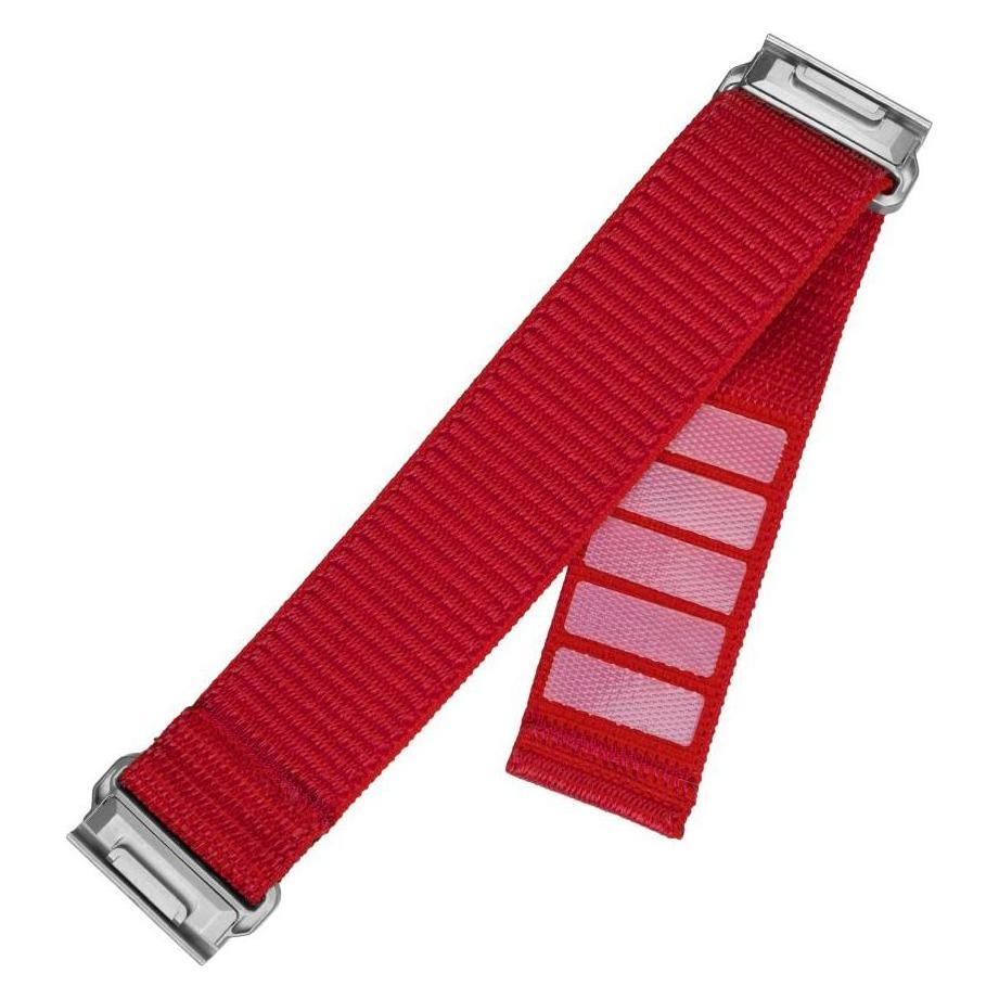Fixed Nylon-Sportarmband für Garmin QuickFit 26 mm rot (26 mm, Nylon) (FIXNST2-QF26MM-RD)
