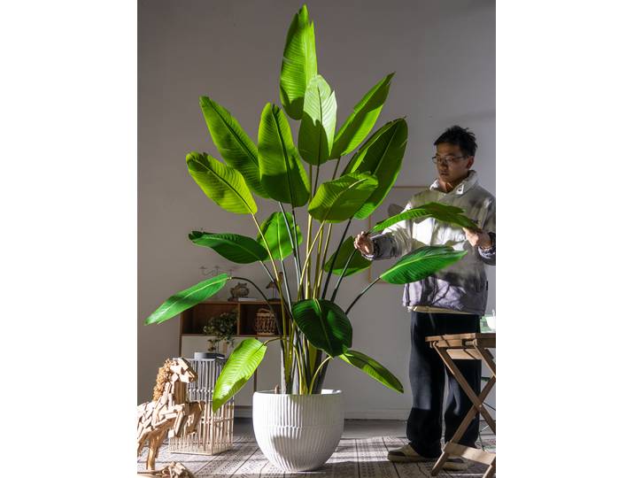 Décoration d'intérieur, plantes artificielles, supports pour plantes, décoration de jardin, plante verte en pot, faux arbre, décoration de salon