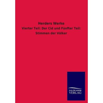 Herders Werke, Taschenbuch von , Salzwasser, 978-3-8460-2096-8