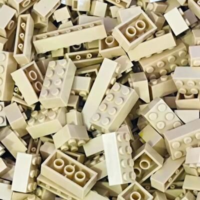 Uplift Treasures 120 240PCS Colorful City Building Blocks Set sand Color 125g 120pcs