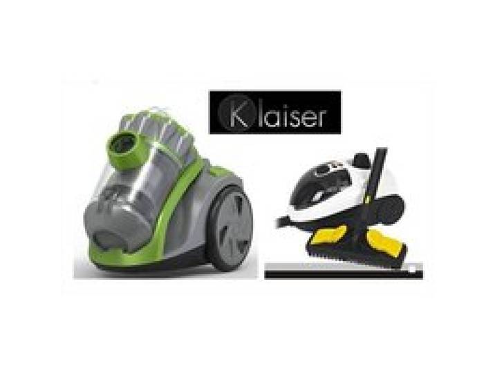 Aspirateur sans sac Klaiser Extractor Compact BS92EX et nettoyeur vapeur Newstyle 1500W