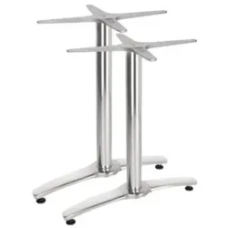 Bolero Doppeltischfuß Aluminium 67,3Cm Hoch