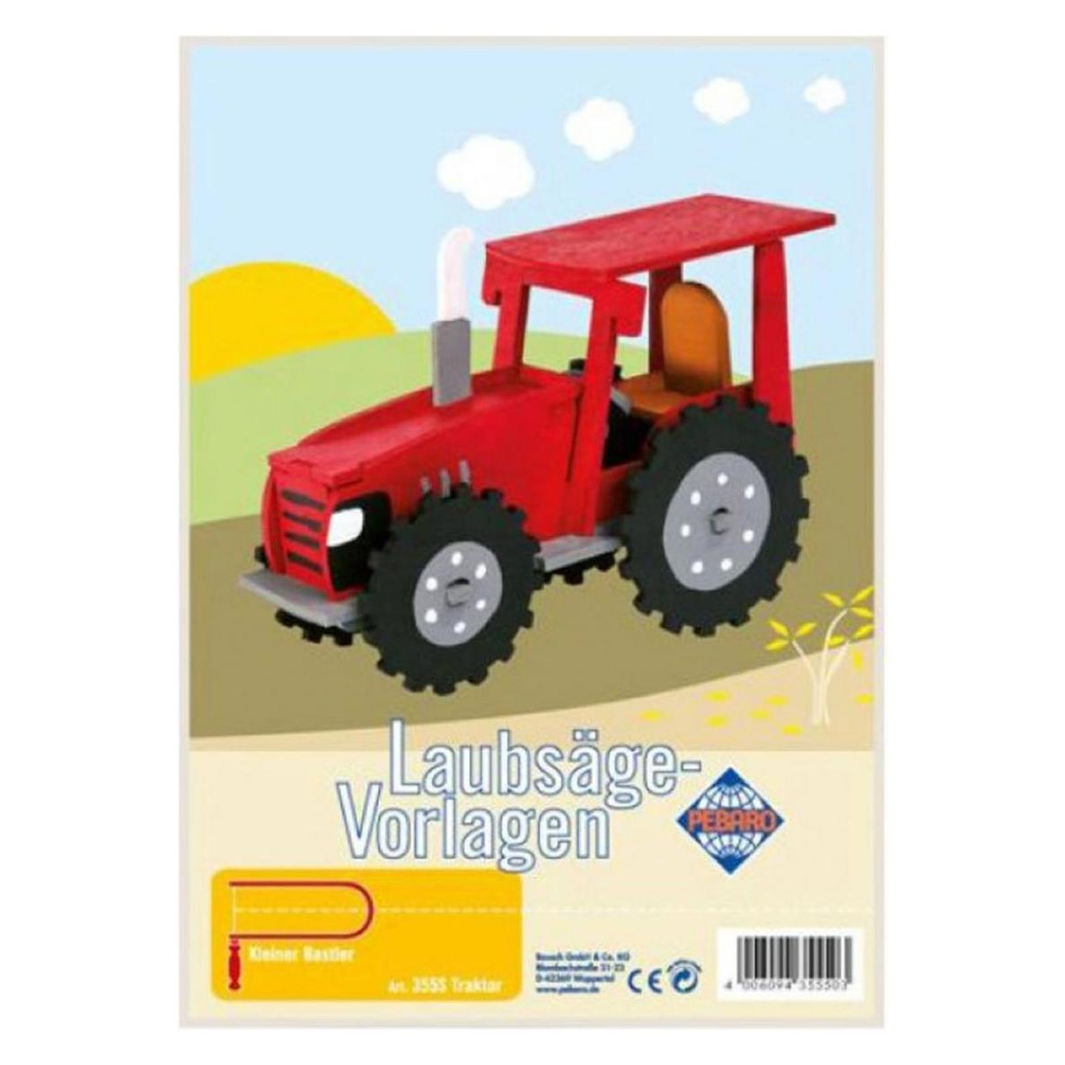 Pebaro Laubsägevorlage Traktor (041.0355)