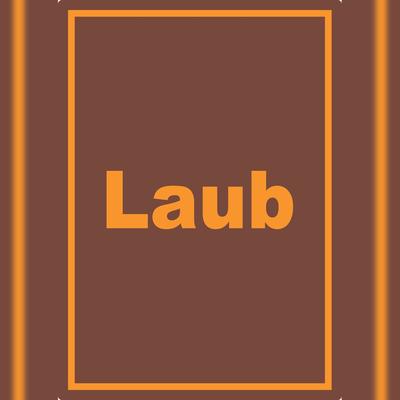 HB-Druck Laub Mülltrennung Aufkleber mit Text A0 (841x1189mm)