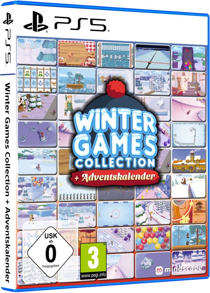 MINDSCAPE Spielesoftware "Winter Games Collection + Adventskalender", transparent (weiß, neutral), PlayStation 5, Spielesoftware, Spielesoftware