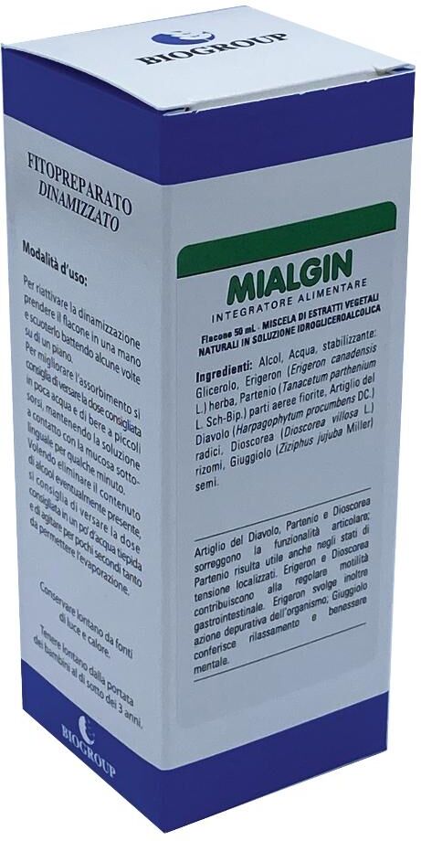 BIOGROUP SpA SOCIETA' BENEFIT MIALGIN GTT 50ML