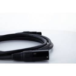 Cordial EM 3 FM XLR Verbindungskabel [1x XLR-Buchse 3 polig - 1x XLR-Stecker 3 polig] Schwarz 14747