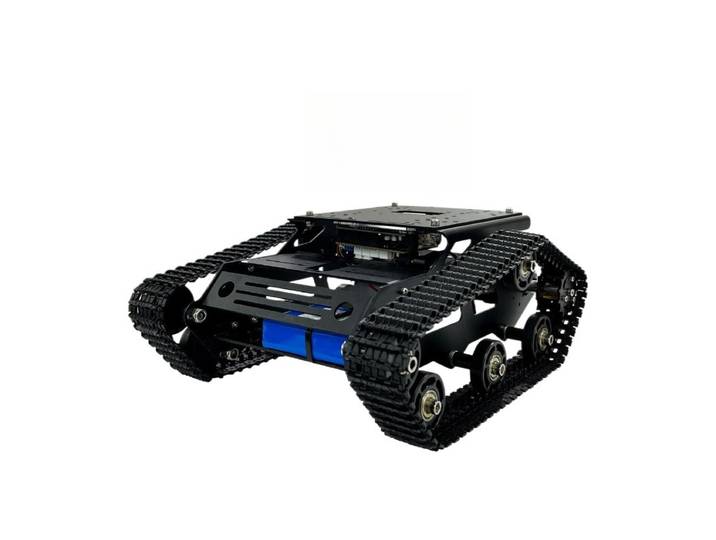 Châssis de char à chenilles TR300P, plateforme de développement open source pour robots ROS, contrôle par application mobile, tout-terrain