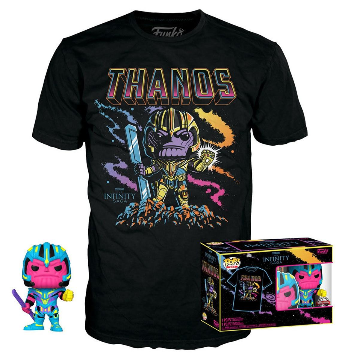Funko Pop! Marvel Infinity Saga Thanos Exclusieve Editie met T-shirt