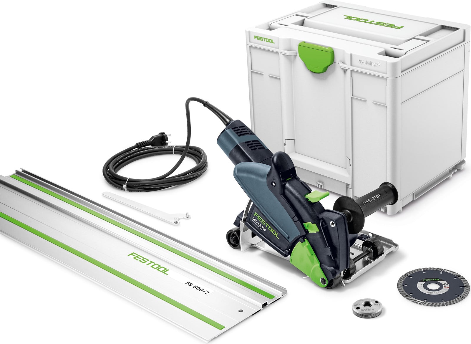 Festool DSC-AG 125-Plus-FS diamantschijfsysteem voor snijden