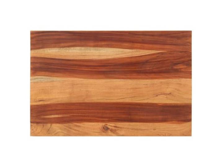 GHVBNMF Tischplatte Massivholz Palisander 90x60 cm Holzplatte Rechteckig Robuste Echtholzplatte für Esszimmer und Gastronomie mit feucht abwischbarer polierter Oberfläche und Holzträgern.